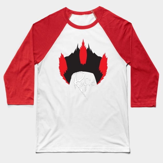 Rufio Baseball T-Shirt by FlyNebula